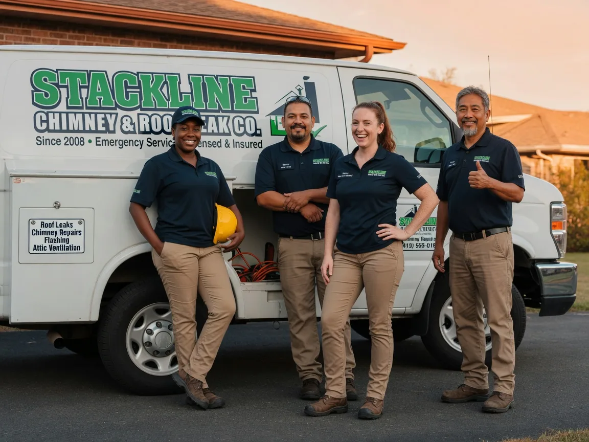 Chimney flashing repair company in Dougherty, OK